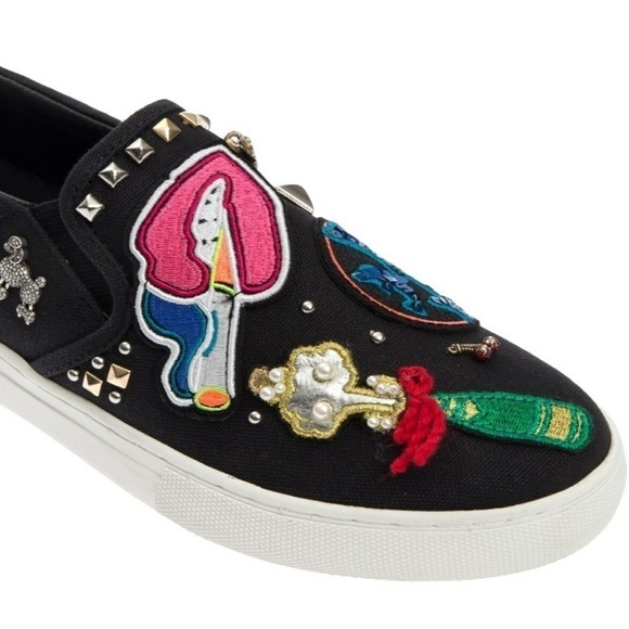 Marc Jacobs Mercer Slip On In Negro Black 8 1/2 - Picture 4 of 15